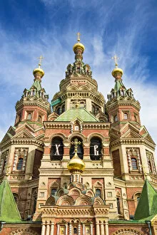 St Petersburg Collection: Peter and Paul Cathedral, Petergof, Saint Petersburg, Russia