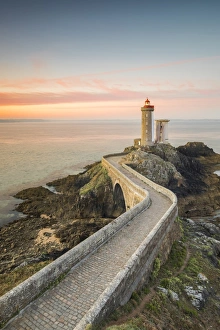 Images Dated 12th December 2017: Petit Minou lightouse at sunrise. Plouzane, Finistere, Brittany, France