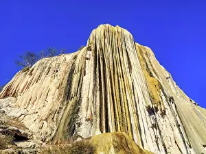 Formation Prints: Petrified Waterfall at sunset, Hierve el Agua