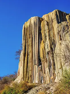 Formation Prints: Petrified Waterfall at sunset, Hierve el Agua