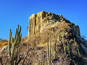 Formation Prints: Petrified Waterfall at sunset, Hierve el Agua