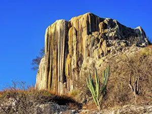 Formation Prints: Petrified Waterfall at sunset, Hierve el Agua