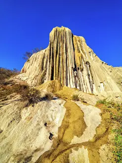Formation Prints: Petrified Waterfall at sunset, Hierve el Agua