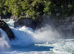 Images Dated 14th June 2018: Petrohue Waterfalls, Petrohue, Llanquihue Province, Los Lagos Region, Chile