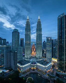 The Petronas Towers, Kuala Lumpur, Malaysia