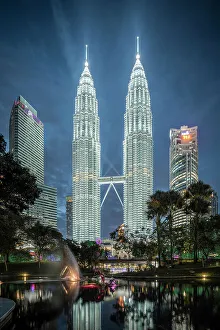 The Petronas Towers, Kuala Lumpur, Malaysia