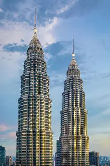 Kuala Lumpur Prints: Petronas Towers, Kuala Lumpur, Malaysia