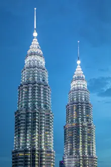 Kuala Lumpur Prints: Petronas Towers, Kuala Lumpur, Malaysia