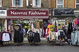 East End Prints: Petticoat Lane market, East End, London, England, UK