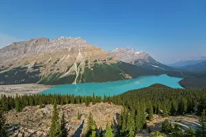 Artist Prints: Peyto Lake, Icefields Parkway. Banff National Park, Alberta, Canada