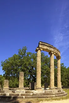Images Dated 20th July 2018: The Philippeion, Olympia, Arcadia, The Peloponnese, Greece, Southern Europe