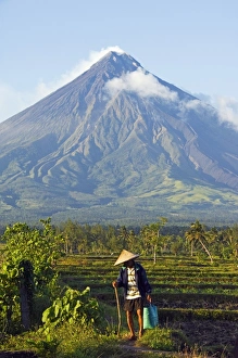Philippines, Luzon Island, Bicol Province, Mount Mayon (2462m)