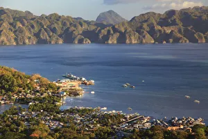 Images Dated 13th January 2014: Philippines, Palawan, Coron Island, Coron Town