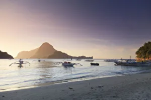 Images Dated 13th January 2014: Philippines, Palawan, El Nido bay and Cadlao Island
