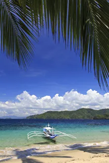 Philippino Prints: Philippines, Palawan, Port Barton, Cacnipa Island