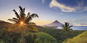 Volcano Prints: Philippines, Southeastern Luzon, Bicol, Mayon Volcano
