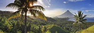 Volcano Prints: Philippines, Southeastern Luzon, Bicol, Mayon Volcano