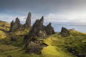 Old Man Prints: Two photographers shooting the Old Man of Storr on the Isle of Skye