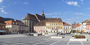 Black Church Prints: Piata Sfatului, Brasov, Transylvania, Romania