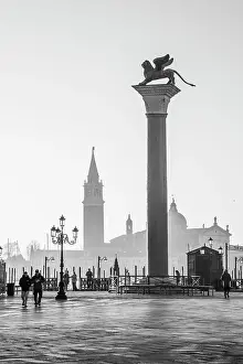 Marks Square Prints: Piazza San Marco (St. Mark's Square) & Church of San Giorgio Maggiore