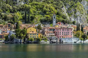 Images Dated 18th May 2015: The picturesque and colorful village of Varenna, Lake Como, Lombardy, Italy