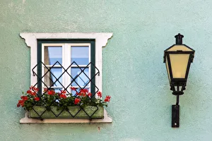 Dachstein Prints: Picturesque corner of Hallstatt, Upper Austria, Austria