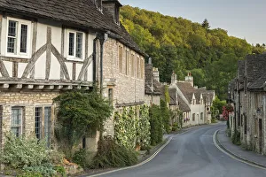 Picturesque Cotswolds village of Castle Combe, Wiltshire, England