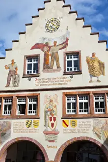 Rathaus Prints: The Picturesque Rathaus (Town Hall) in Shiltachs Medieval Altstad (Old Town)