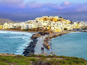 Chora Prints: Picturesque View of Naxos Island The Chora
