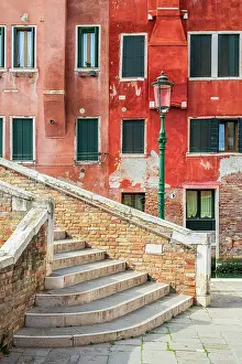San Polo Prints: Picturesque view of Sestiere San Polo, Venice, Veneto, Italy