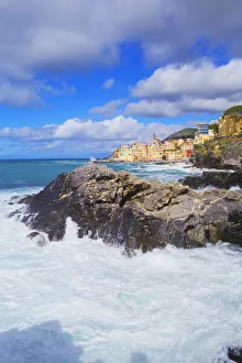 The picturesque village of Bogliasco, Bogliasco, Liguria, Italy