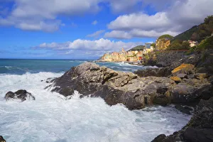 The picturesque village of Bogliasco, Bogliasco, Liguria, Italy
