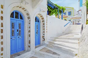 Nikia Prints: The picturesque village of Nikia, Nikia, Nisyros Island, Dodecanese Islands, Greece