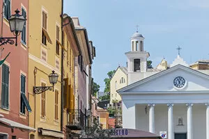 Images Dated 17th July 2019: The picturesque village of Sestri Levante, Sestri Levante, Liguria, Italy