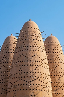 Doha Prints: Pigeon Towers, Katara, Doha, Qatar