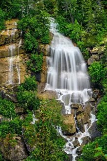 Fresh Water Prints: Piichfork Falls, Skagway, Alaska, USA