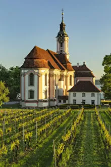 Images Dated 22nd July 2021: Pilgrimage church Birnau near Birnau, Unteruhldingen, Lake Constance, Upper Swabia