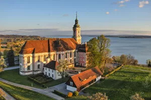 Images Dated 19th May 2022: Pilgrimage church Birnau Unteruhldingen, Lake Constance, Upper Swabia, Baden Wurttemberg, Germany