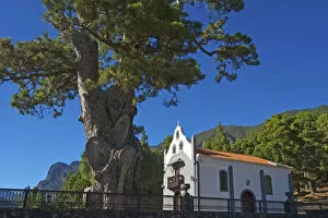 Images Dated 4th March 2014: Pilgrimage Church Eremita Virgel del Pino, La Palma, Canaries, Spain