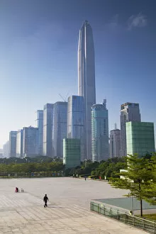 Images Dated 14th February 2017: Ping An International Finance Centre (worlds 4th tallest building in 2017 at 600m)