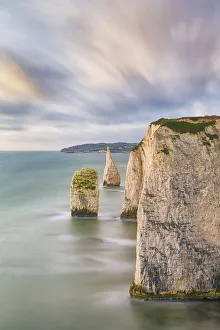 Chalk Prints: The Pinnacles from Ballard Down, Isle of Purbeck, Dorset, England