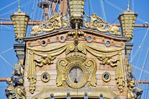 Genova Prints: Pirate vessel, Genoa, Liguria, Italy