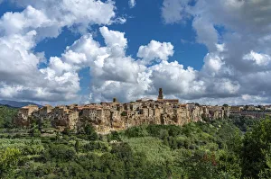 Pitigliano Prints: Pitigliano is a splendid town in the Tufo area in Maremma
