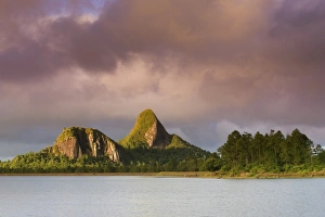 Piton du Milieu Mountain and Reservoir