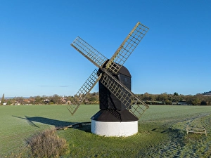 Bucks Prints: Pitstone Windmill, Buckinghamshire, England, UK