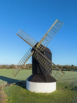 Bucks Prints: Pitstone Windmill, Buckinghamshire, England, UK