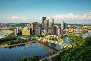 Eastern Usa Prints: Pittsburgh skyline, Pennsylvania, USA
