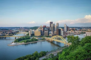 Pennsylvania Prints: Pittsburgh skyline, Pennsylvania, USA