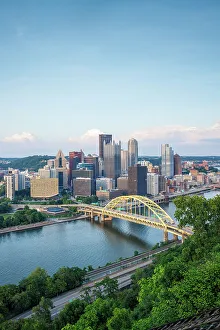 Pennsylvania Prints: Pittsburgh skyline, Pennsylvania, USA