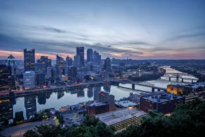 Pennsylvania Prints: Pittsburgh skyline, Pennsylvania, USA